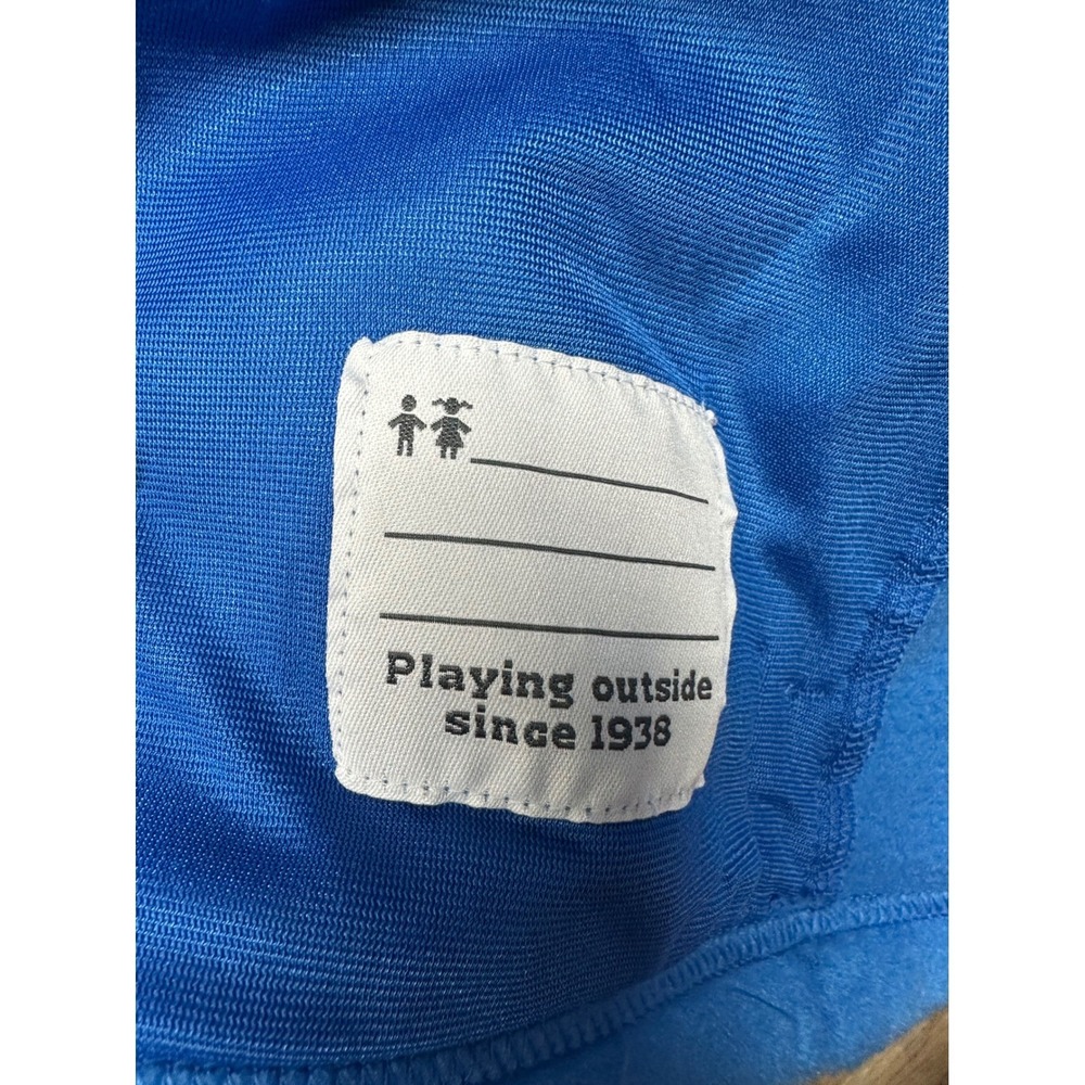 Columbia Kids XL Fleece Jacket Full Zip Blue Navy Warm Layer - Picture 8 of 8